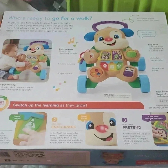 Fisher price laugh & learn puppy walker - Picture 7 of 7